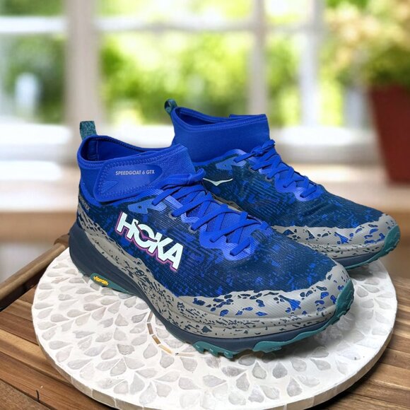 HOKA Speedgoat 6 Mid GTX Men’s Size 15 Waterproof Trail Running Shoes GORE-TEX V - Picture 8 of 13